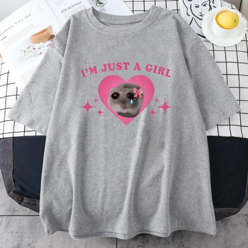 T-shirt "I'm just a girl"